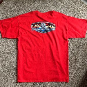 Mens BNWT Hawaiian Island Creations Red T Shirt
